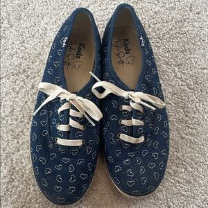 Keds x Taylor Swift Denim Blue Heart Sneakers